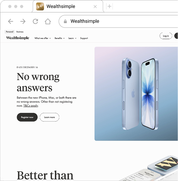 Wealthsimple - Redesign